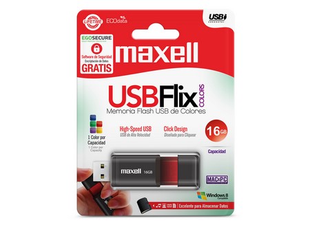 PEN DRIVE 16GB MAXELL USB FLIX