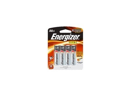 PILA ALCALINA AA X 4 UN. ENERGIZER MAX