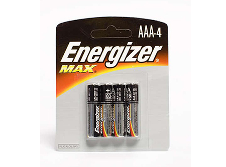 PILA ALCALINA AAA X 4 UN. ENERGIZER