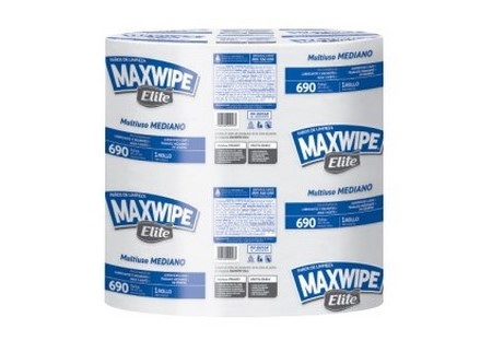 PAÃ‘O ABSORB.MAXWIPE ELITE BOBINA X 690 PAÃ‘OS