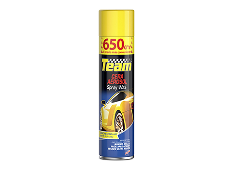 CERA AUTOMOVIL AEROSOL 650 CC TEAM