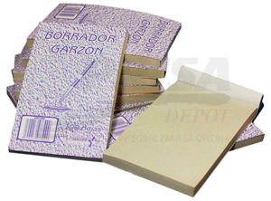 BLOCK APUNTES 1/64 P.RONEO TIPO GARZON 8.5X14