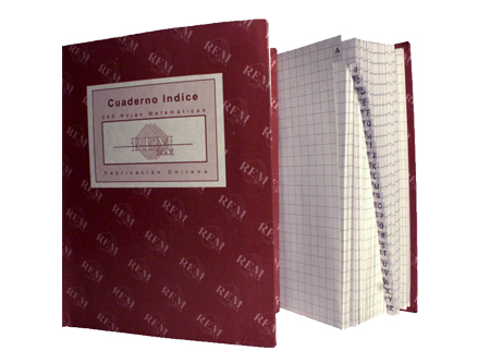 CUADERNO INDICE M7 200 HJ REM MAX