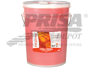 CERA CREMA 20 KL. VIRGINIA P.MADERA ROJA GALON