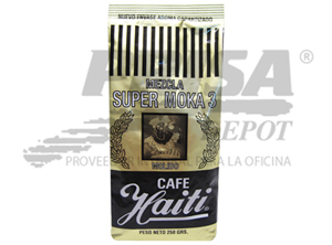 CAFE GRANO HAITI SUP/MOKA 3 MOLIDO CAFETERA 250GR