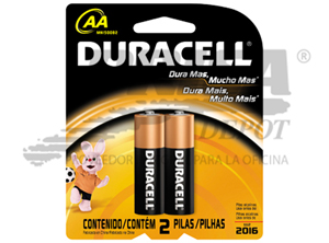 PILA ALCALINA AA X 2 UN. DURACELL