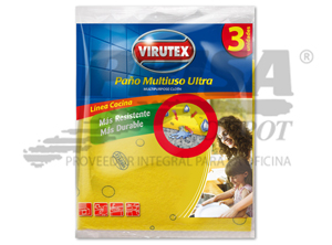 PAÃ‘O ABSORB/CELULOSA X 3 VIRUTEX PRO PAG/2 38 X 3