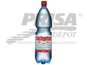 AGUA MINERAL 1.6 LT. CACHANTUN S/GAS