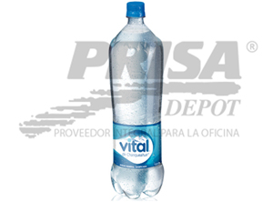 AGUA MINERAL 1.6 LT. VITAL C/GAS