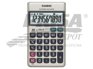 CALCULADORA BASICA BOLS. 10DIG CASIO LC-1000T