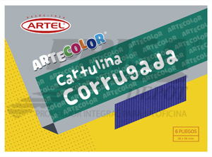 CARPETA ARTE COLOR ARTEL MICROCORRUG. 6 COL.