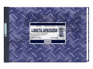 LIBRETA APAISADA 100 HJ ORGAREX 21700