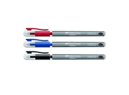 BOLIGRAFO GEL 0.7 FABER SPEEDX 7 AZUL