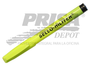 DESTACADOR BOLSILLO SELLOHILITER AMARILLO