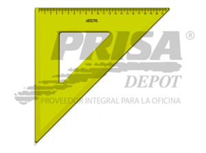 ESCUADRA PLASTICA 45o. 30CM NEOLITE