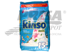 DETERGENTE POLVO 15 KL RINSO MATIC AROMAS