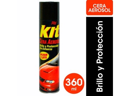 CERA AUTOMOVIL AEROSOL 360 CC KIT