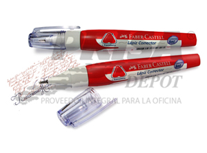 CORRECTOR LIQ. T.LAPIZ FABER CASTELL 7 ML
