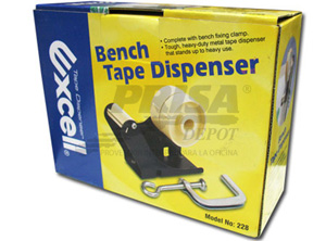 DISPENSADOR CINTA 2 AROS 24MM C/U ATORNILLABLE
