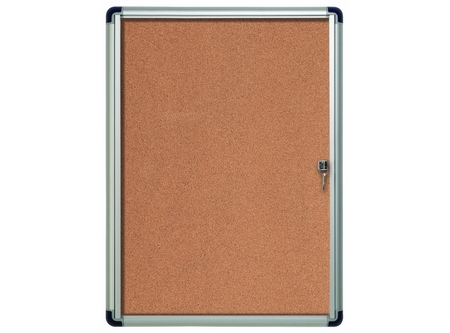 DIARIO MURAL VITRINA CORCHO 94 X 98 C/LLAVE