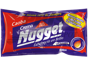 CERA CREMA 400 GR NUGGET SACHET CAOBA